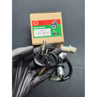 Ổ khóa 8 cạnh xe Wave Alpha dắt 2 dây