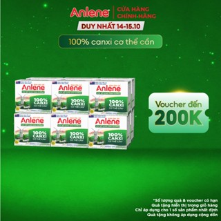 Thùng 48 hộp sữa nước Anlene hương Vani đậm đặc ít béo 125ml