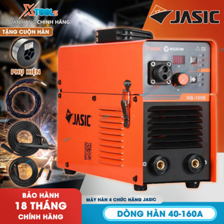  Máy hàn mig mini Jasic NB-160E dòng hàn 40-160A ngấu sâu tích hợp 3 chức năng hàn MIG dùng khí không dùng khí và hàn que 