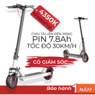  Xe scooter điện Ziyouhike cao cấp tốc độ 30km h đồng hồ điện tử pin lithium 280Wh siêu trâu gấp gọn tiện lợi 