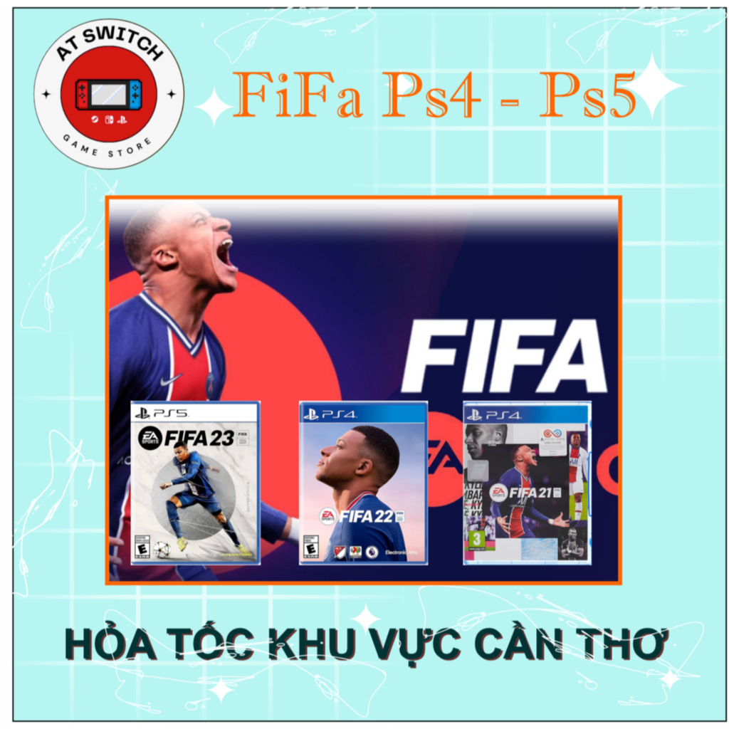 Đĩa chơi game Fifa cho máy Ps4 - Ps5