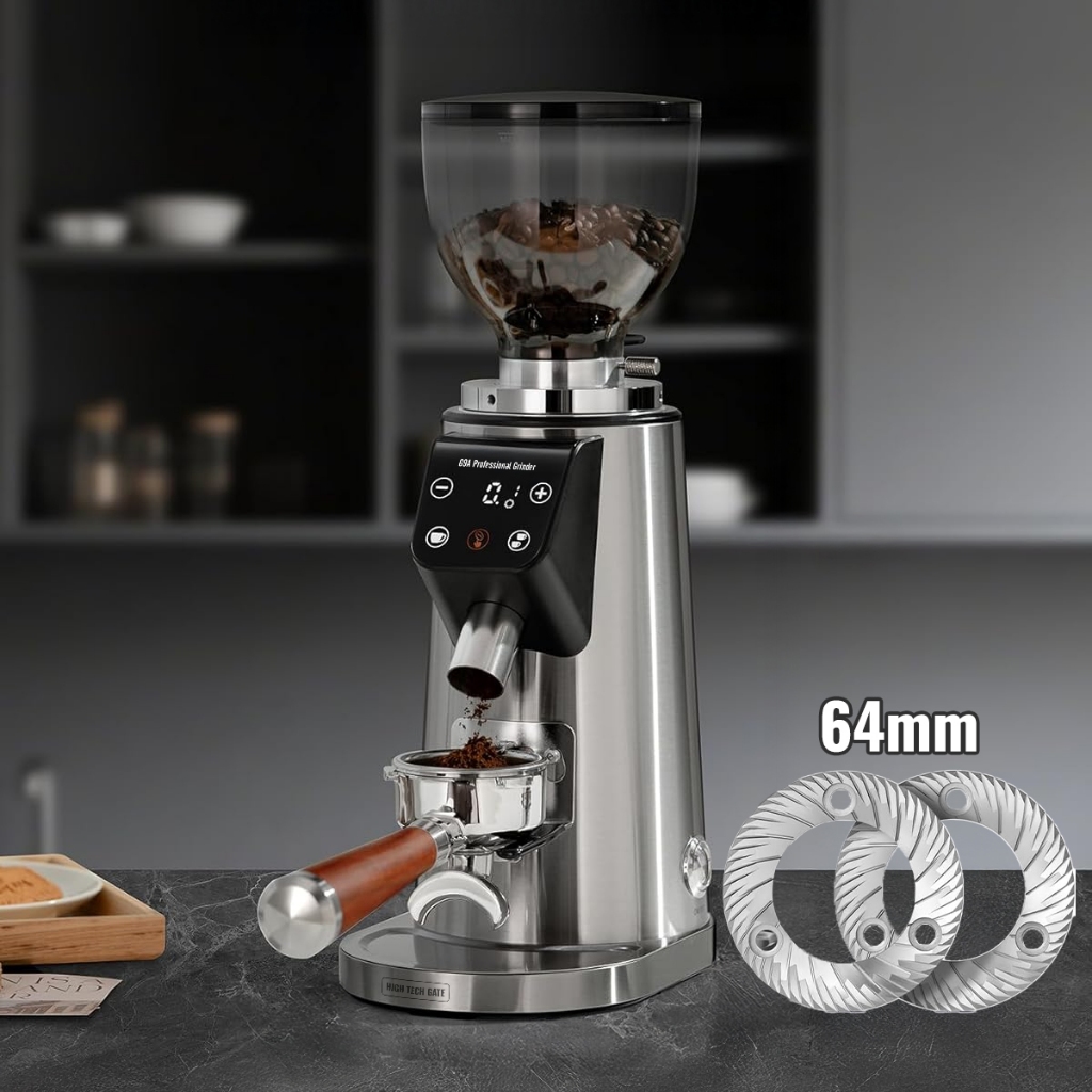 Máy Xay Cà Phê G9A – Tự Động, Flat Burr 64mm, Plasma, 100 Cấp Mịn Chuẩn Espresso Chuyên Nghiệp