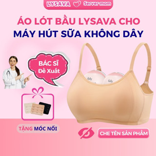  Áo lót bầu dùng cho máy hút sữa chất liệu su đúc non cao cấp mềm mại mặc trước sau sinh AL8 