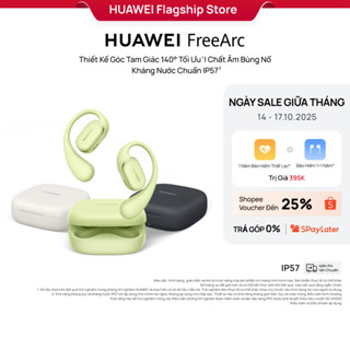 [LIVESTREAM] Tai Nghe HUAWEI FreeArc Thiết Kế Góc Tam Giác 140° Tối Ưu | Chất Âm Bùng Nổ | Kháng Nước Chuẩn IP57