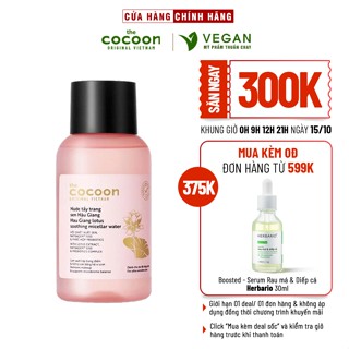 Nước tẩy trang SEN Cocoon Việt Nam 140ml thuần chay