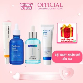 ( Tặng Quà ) COMBO Serum Tinh chất Panthenol B5 & Kem dưỡng B5 LaBonita Vital Panthenol Repair 50ml phục hồi cấp ẩm da