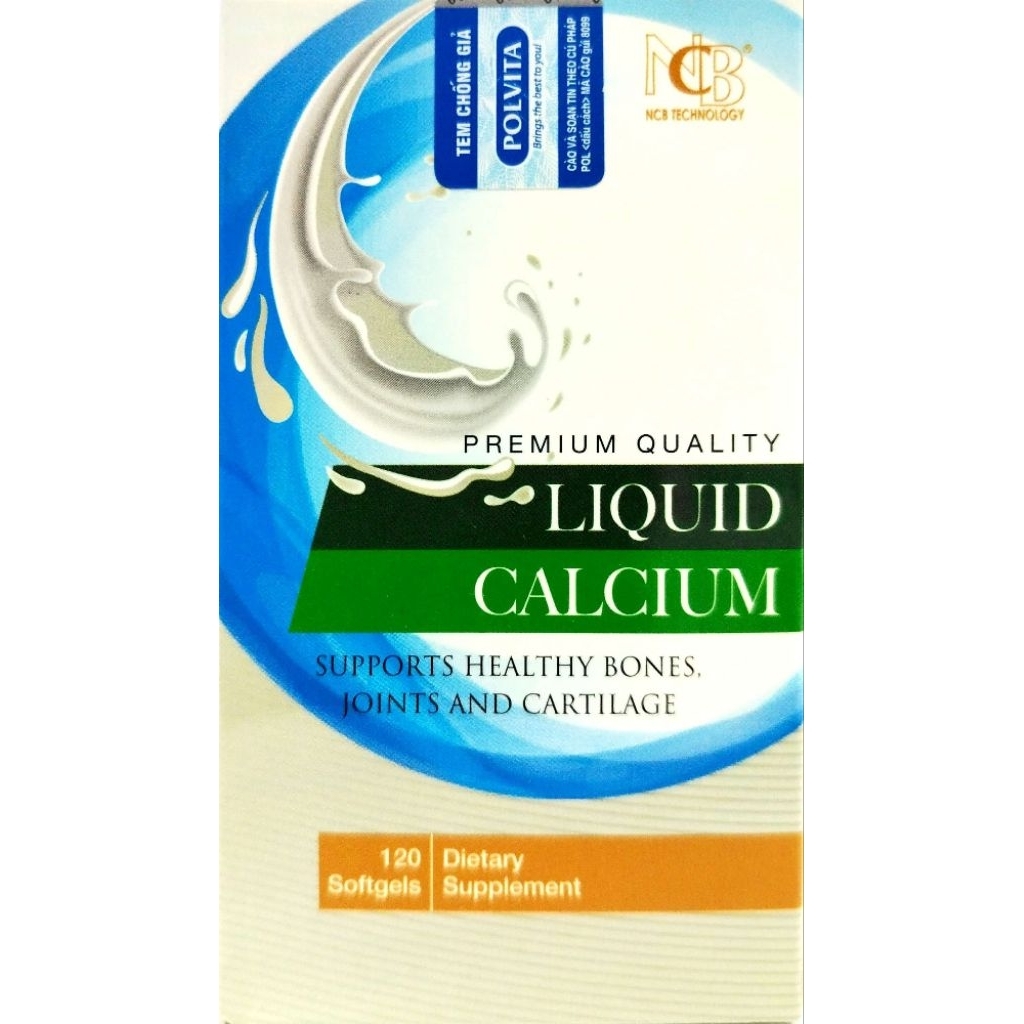 PREMIUM QUALITY CALCIUM LIQUID- HỖ TRỢ XƯƠNG KHỎE MẠNH,
KHỚP VÀ SỤN