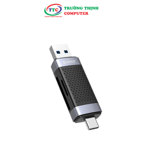 ĐẦU ĐỌC THẺ NHỚ TF/SD DUAL PORT ORICO CD2D-AC2-BK-EP