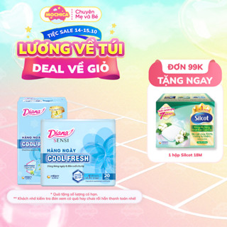 Băng vệ sinh Diana hàng ngày Sensi Cool Fresh 20 miếng/40 miếng _Mochica