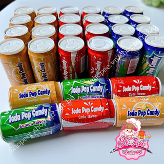 (Combo 10 hũ) Kẹo xê trái cây soda pop~10gr