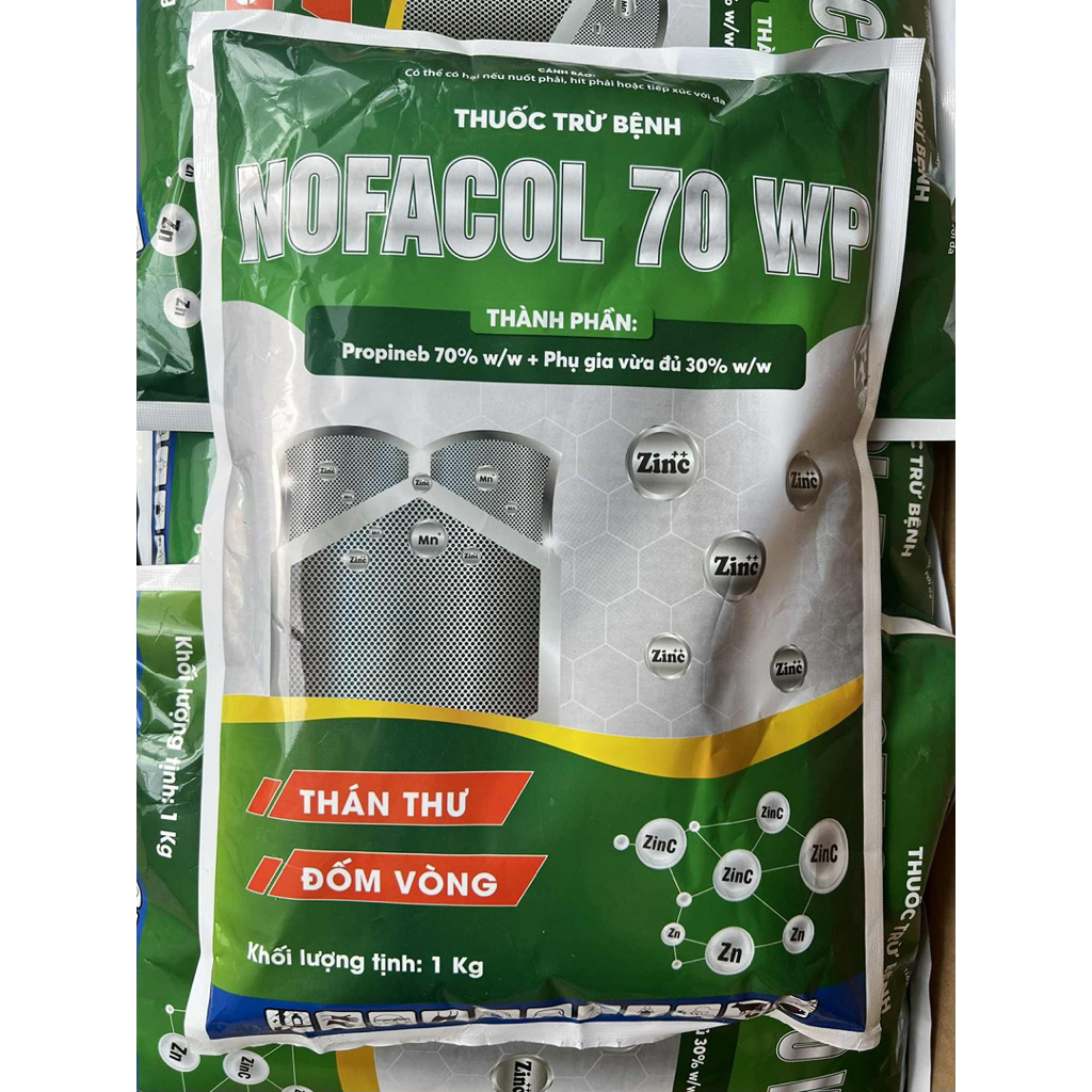 [Antracol rẻ] NOFACOL 70Wp gói 1kg đặc tri thán thư- đốm vàng,...