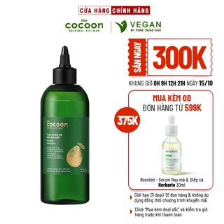 BIGSIZE - CẢI TIẾN MỚI - Nước dưỡng tóc tinh dầu bưởi Pomelo Cocoon 310ml