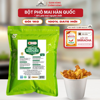 1Kg Bột Phô Mai Lắc Hàn Quốc, Dùng Lắc Khoai Tây Chiên, Gà Rán, Bắp Rang, Làm Bánh - Tomato T&P