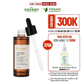 Serum tinh chất bí đao cocoon 70ml sạch mụn - VEGAN - Mỹ phẩm thuần chay