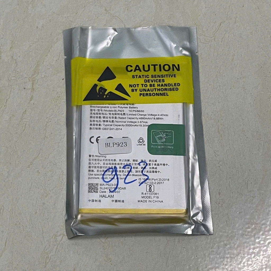 Pin Realme C51 / mã BLP923 ,sản phẩm bảo hành 6 tháng