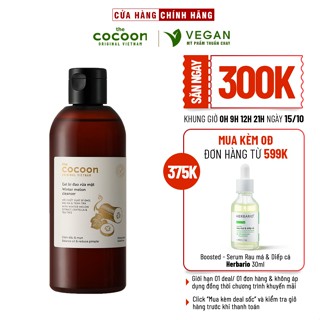 Gel bí đao rửa mặt cocoon 310ml thuần chay