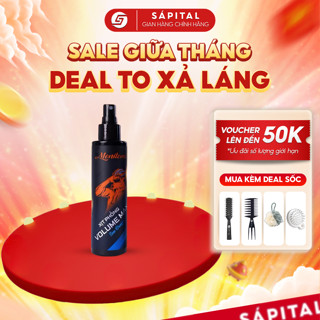 Xịt phồng tóc Menitems | Hỗ trợ tạo kiểu, Bảo vệ nhiệt, Cấp ẩm nhẹ nhàng nhiều dưỡng chất