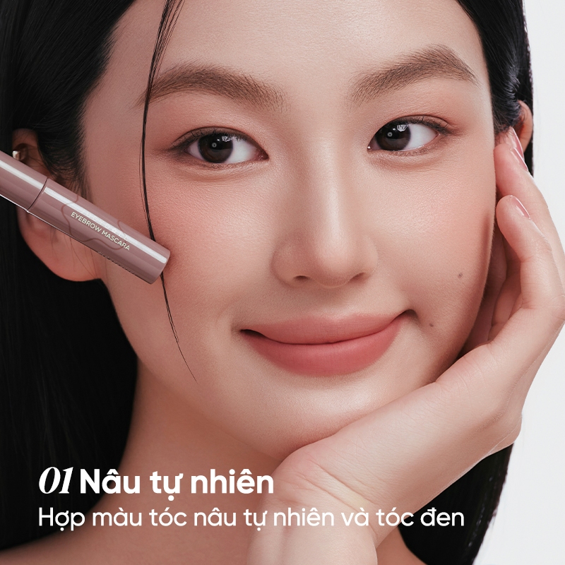 Chuốt Chân Mày JUDYDOLL Eyebrow Mascara Tự Nhiên Sắc Nét Bền Màu 2.5g | BigBuy360 - bigbuy360.vn