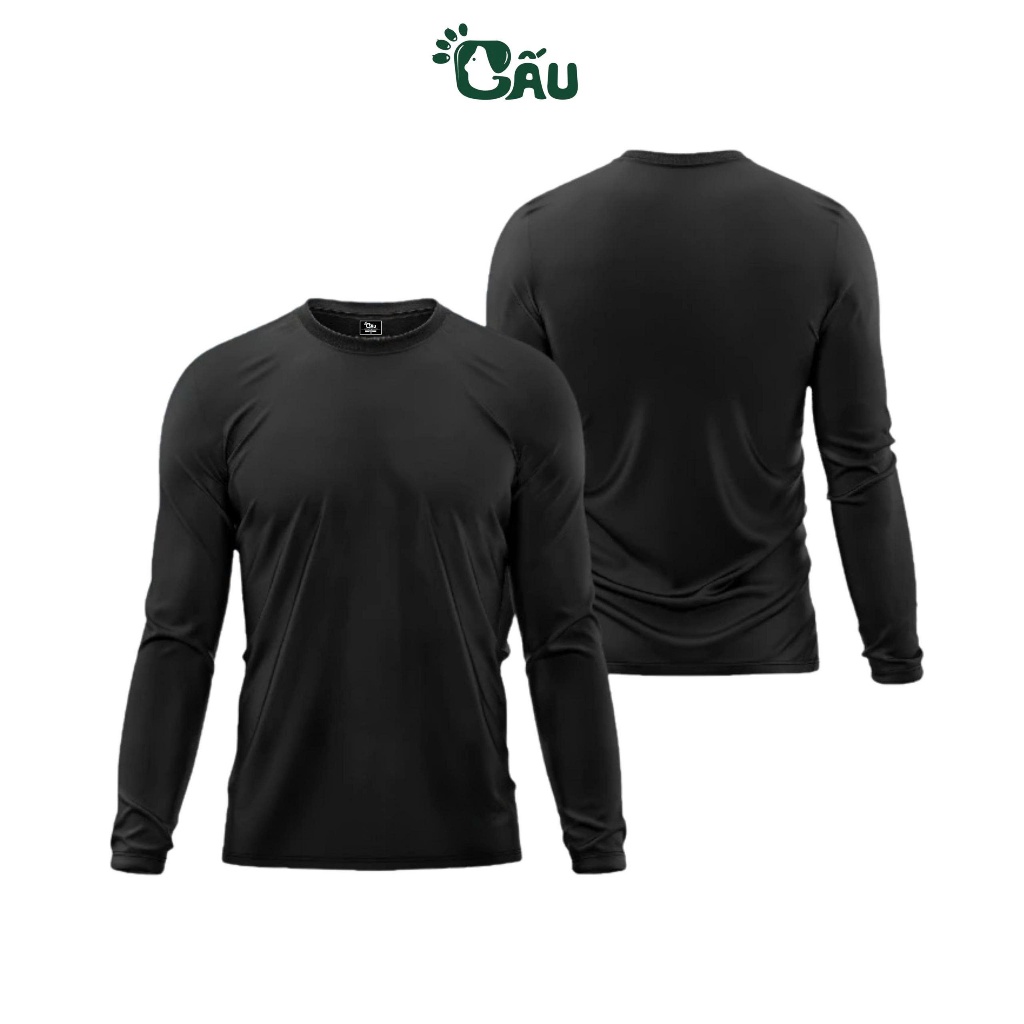 Áo giữ nhiệt thể thao nam Gấu đồng phục, vải thun lạnh co dãn, form ôm slimfit - AGN T