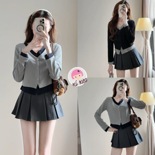  Áo cadigan phối layer 2 lớp thun tăm xixeoshop - A61 