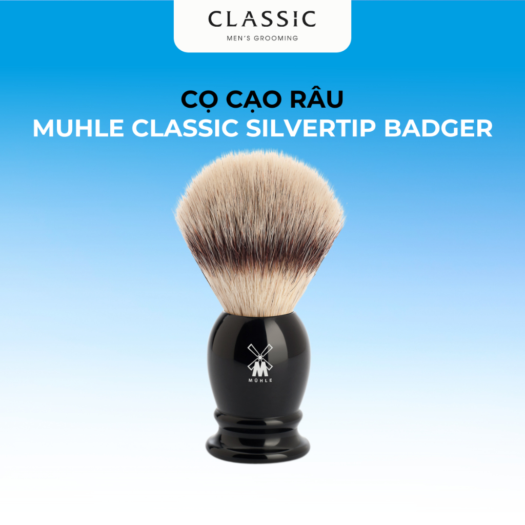 Cọ cạo râu Muhle Classic Silvertip Fibre