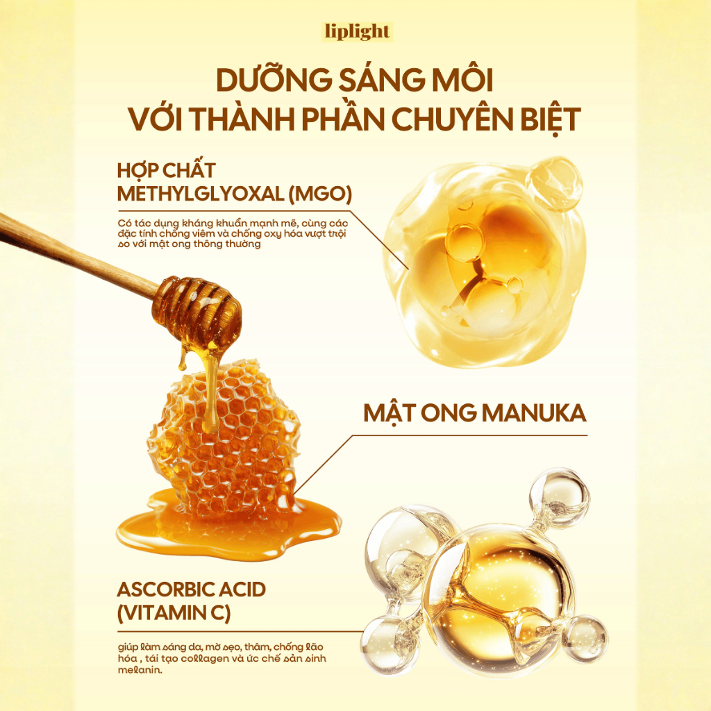 Gel tẩy tế bào chết môi dành cho môi nhạy cảm, hỗ trợ giảm thâm sần, hồng môi Liplight peeling gel 25g | BigBuy360 - bigbuy360.vn