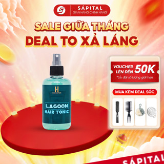 Xịt tạo phồng Lagoon Hair Tonic - Hỗ trợ bảo vệ nhiệt, Tăng độ khô, kết dính, Tạo nếp tóc nhẹ nhàng