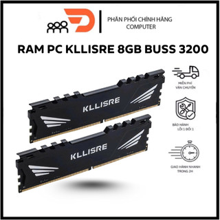  Ram PC DDR4 KLLISRE 8GB bus 3200 tản RGB bảo hành chính hãng 36 tháng 