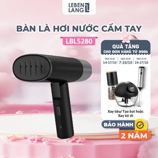 Bàn ủi hơi nước cầm tay Lebenlang LBL5280, gấp gọn, 900W, tặng túi, bảo hành 2 năm – hàng chính hãng