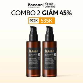 [MUA 2 GIẢM 45%] Combo 2 Tinh chất bí đao N15 với 15% niacinamide giảm bóng nhờn và giảm mụn Cocoon 70ml