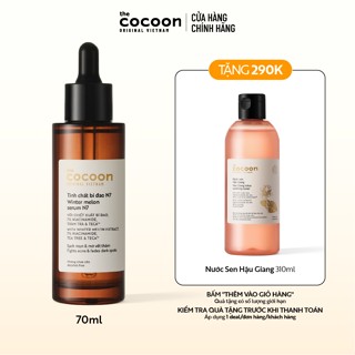 Tinh chất bí đao (serum) 7% Niacinamide sạch mụn chuyên sâu & mờ vết thâm Cocoon 70ml