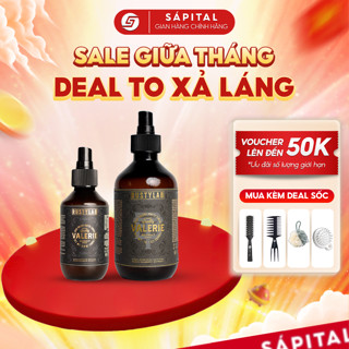 Xịt tạo phồng tóc Rusty Lab Valerie-Hỗ trợ bảo vệ nhiệt, Tăng độ phồng, Tạo độ khô kết dính cho tóc