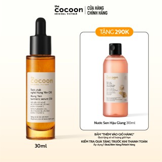Tinh chất nghệ Hưng Yên (serum) Cocoon sáng da chuyên sâu & mờ vết thâm 30ml