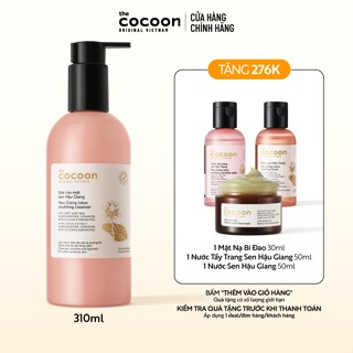 Bigsize - Sữa rửa mặt sen Hậu Giang Cocoon 310ml