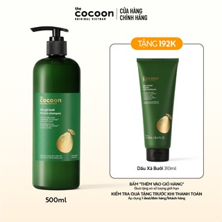 Bigsize - Dầu gội bưởi Cocoon giúp giảm gãy rụng và làm mềm tóc 500ml