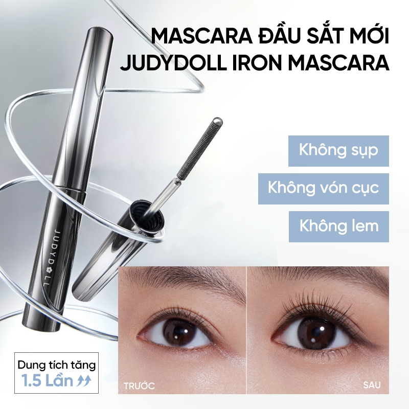 JUDYDOLL Mascara Đầu mảnh Mi Cong Tự Nhiên Lâu Trôi Chống Lem 3g | BigBuy360 - bigbuy360.vn