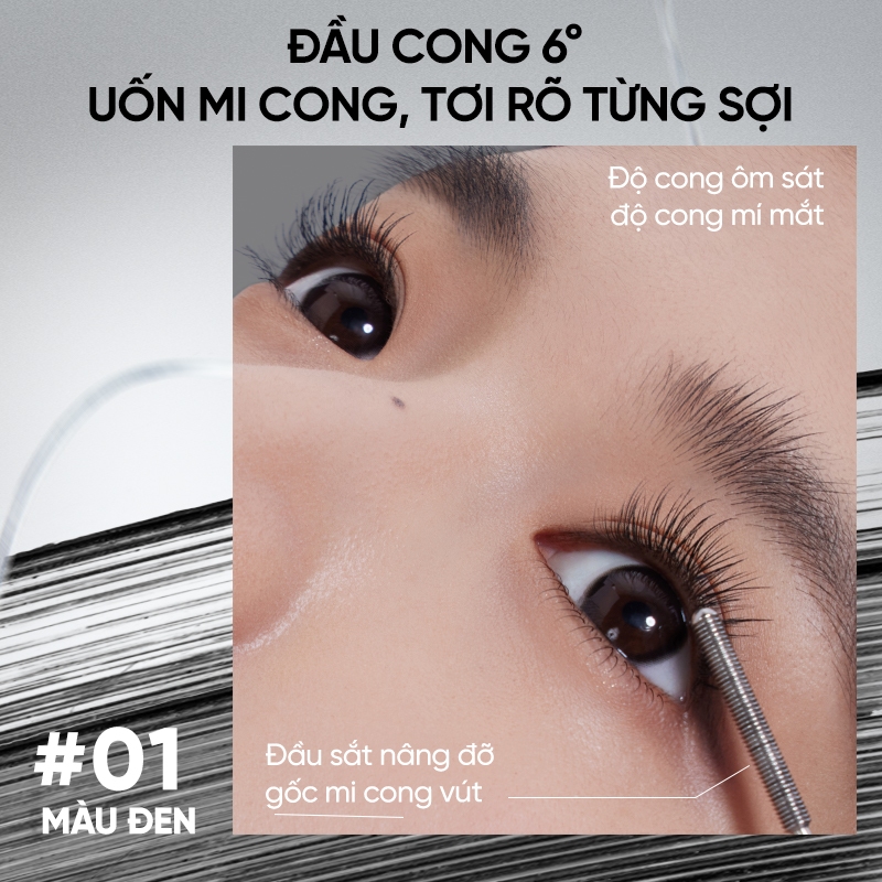 JUDYDOLL Mascara Đầu mảnh Mi Cong Tự Nhiên Lâu Trôi Chống Lem 3g | BigBuy360 - bigbuy360.vn