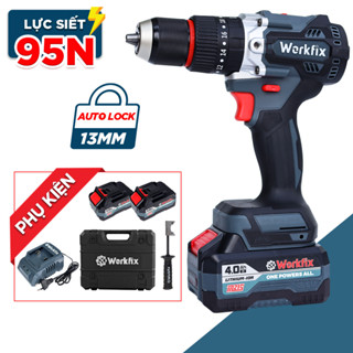 [KÈM PHỤ KIỆN] Máy Khoan Tường, Rút Lõi Workfix 95N, WF-ID1395BL Chuyên Rút Lõi, Khoan Tường, Bắn Vít, Không Chổi Than