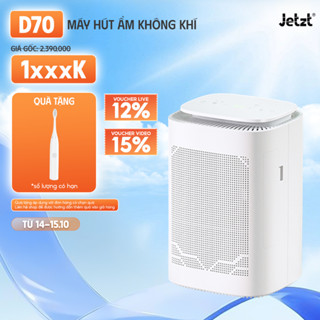 Máy hút ẩm & lọc không khí thông minh Jetzt D70 - Lọc bụi mịn hiệu quả