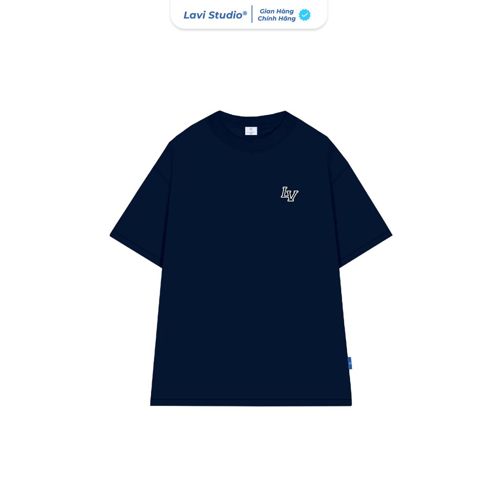 Áo thun Local Brand Lavi Studio/ Monogram Full COTTON 100% Oversize cổ tròn nam nữ