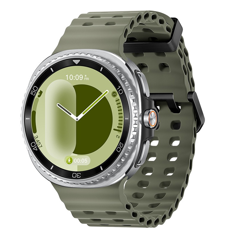 Dây đeo Silicone Ocean cho Samsung Galaxy Watch 8 40mm / 44mm & Galaxy Watch 8 Classic 46mm