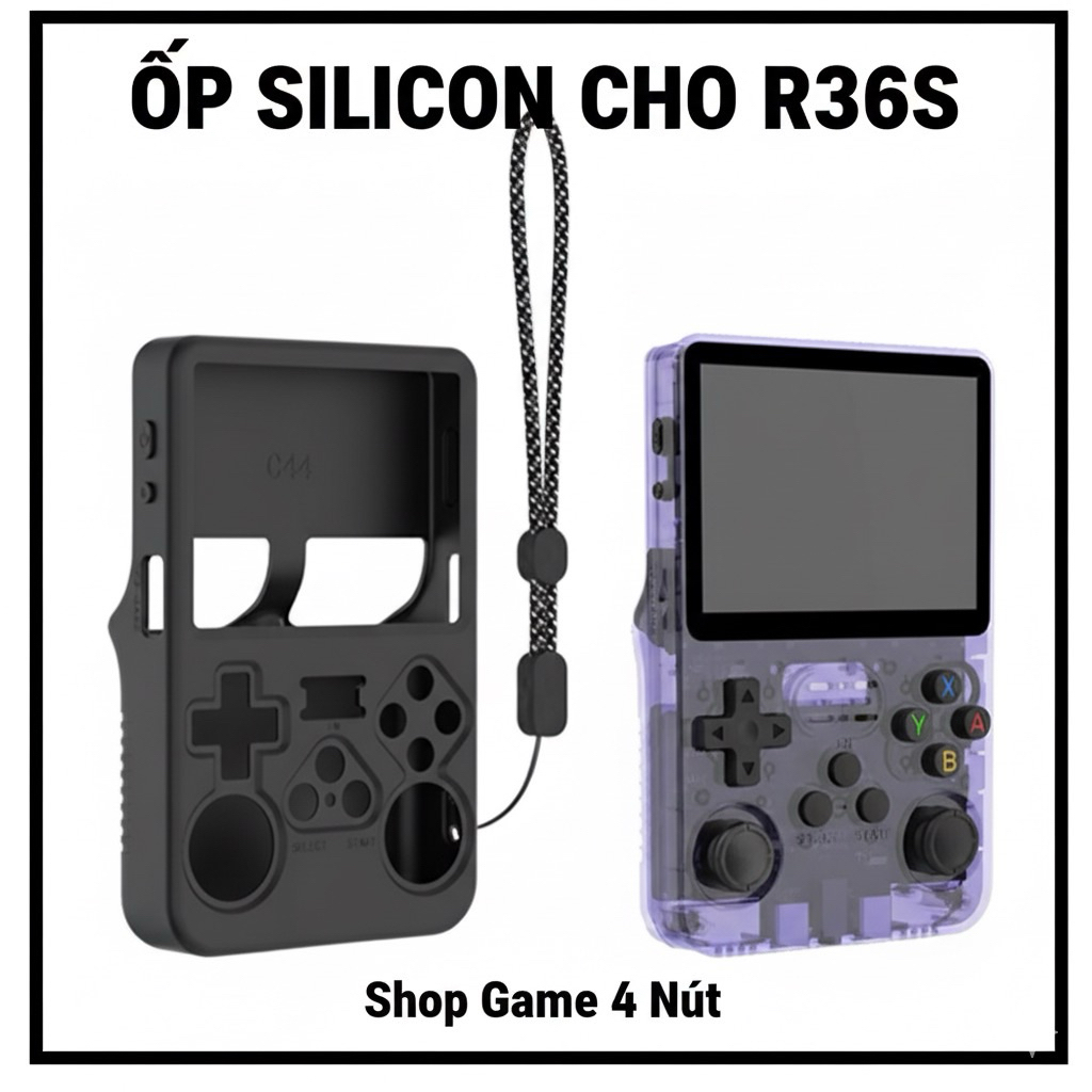 Ốp Silicon cho R36S - Bảo vệ máy chơi game