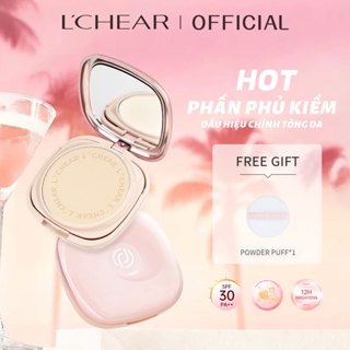 Phấn Phủ Nén LCHEAR Chống Nắng SPF30 PA+++, Phấn Phủ Kiềm Dầu, Mỏng Nhẹ, Mịn Lì, Trắng Da 8g