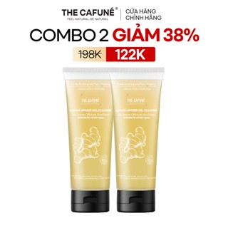   MUA 2 GIẢM 38%  Combo 2 Sữa rửa mặt cafuné chiết xuất gừng và niacinamide thích hợp cho da thường da mụn 120ml 