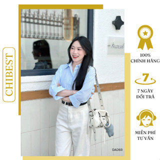  Áo  sơ mi sọc nhí basic CHIBEST DAD69 
