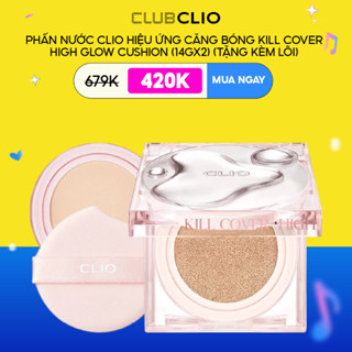 [LIVE] Phấn Nước Clio Hiệu Ứng Căng Mướt Da Kill Cover Cushion (fullsize 14gx2 hoăc mini 5g)