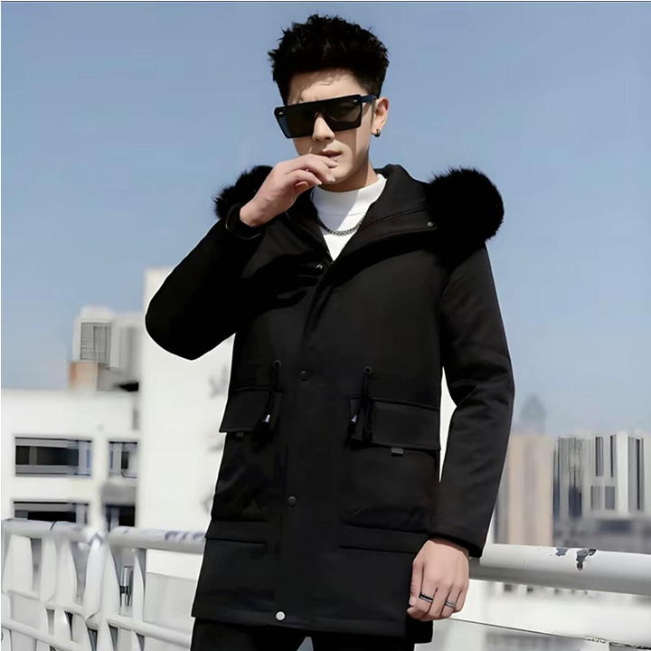 Áo Parka Nam Dáng Dài Hàng Cao Cấp