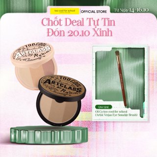 [Neutral + Luminous] Combo Phấn Khối Too Cool For School #1.5 Neutral 9.5g + Phấn Bắt Sáng #2 Luminous 11g