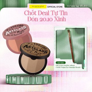 [CLASSIC  + DE ROSE] Combo Phấn Tạo Khối 9.5g + Phấn má 3 màu Artclass By Rodin Blusher