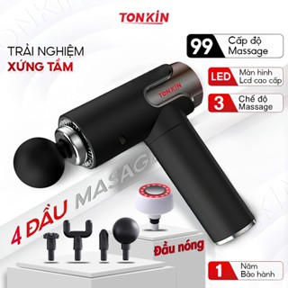 Máy massage cầm tay Chính Hãng TONKIN TK1, 3 chế độ, 99 cấp độ massage, toàn thân, cổ, vai, gáy